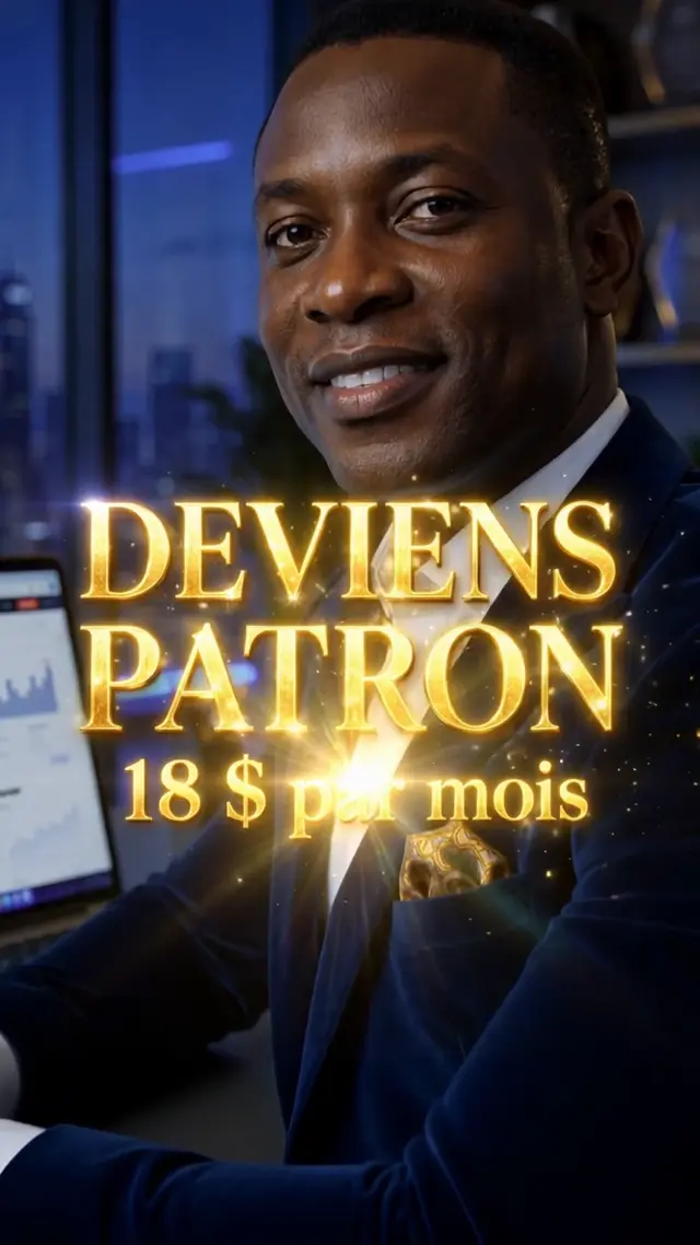 Vidéo de présentation — DEVIENS PATRON